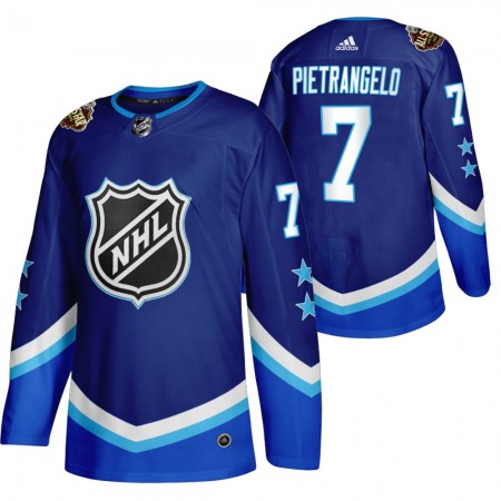 Herren Eishockey Vegas Golden Knights Trikot Alex Pietrangelo 7 2022 NHL All-Star Blau Authentic